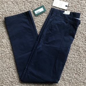 Men’s navy slim fit dress pants
